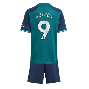 Arsenal Gabriel Jesus #9 Tredje trøje Børn 2023-24 Kort ærmer (+ korte bukser)